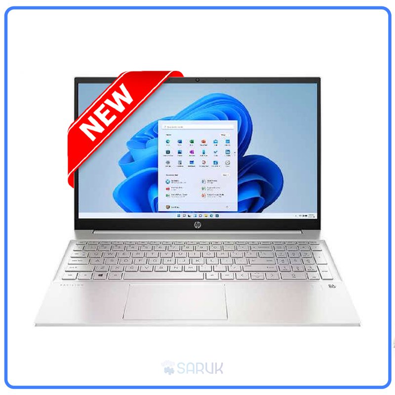 HP Pavilion 15-eg1053cl 11th Gen Intel Core i5-1155G7 @2.5GHz 12GB RAM 512GB SSD 15.6" FHD IPS TouchScreen Display Bluetooth Webcam WiFi Intel Iris Xe Graphics Windows 11 Home 1 Year Dealership Warranty