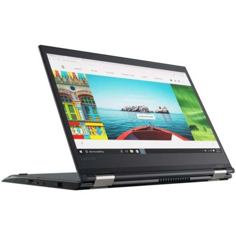Lenovo Yoga 370 7th Gen Intel Core i5 8GB RAM 256GB SSD 13.3" Display WiFi Webcam HDMI x360 Laptop Certified Refurbished Grade B Ex Uk 6 Months Warranty