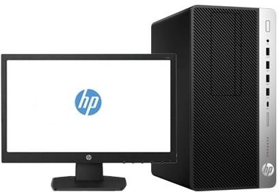 HP ProDesk 600 G4 8th Gen Intel Core i5-8500T @2.10GHz 8GB RAM 1TB HDD WiFi Bluetooth Keyboard Mouse Plus HP 20" Monitor Intel UHD Graphics 630 FreeDOS 1 Year Warranty