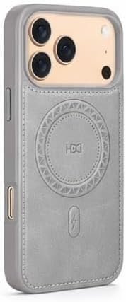 HDD MagSafe Luxurious PU HBC Faux-Leather Case for iPhone 17 Pro Max
