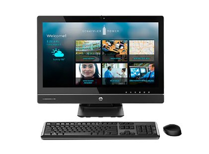 HP EliteOne 800 G1 All-in-One PC 4th Gen Intel Core i5-4570S 2.9GHz 8GB RAM 500GB HDD Storage 23" Display Webcam WiFi
