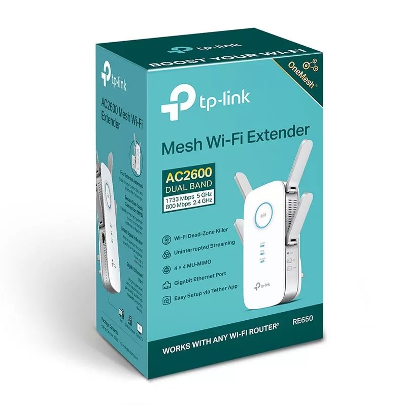 TP-Link AC2600 Wi-Fi Range Extender TL-RE650