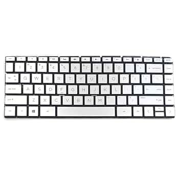 HP Envy x360 2-in-1 13-bf 13-bf0013dx 13.3 Touch-Screen Laptop Full-Size Backlit Keyboard Replacement