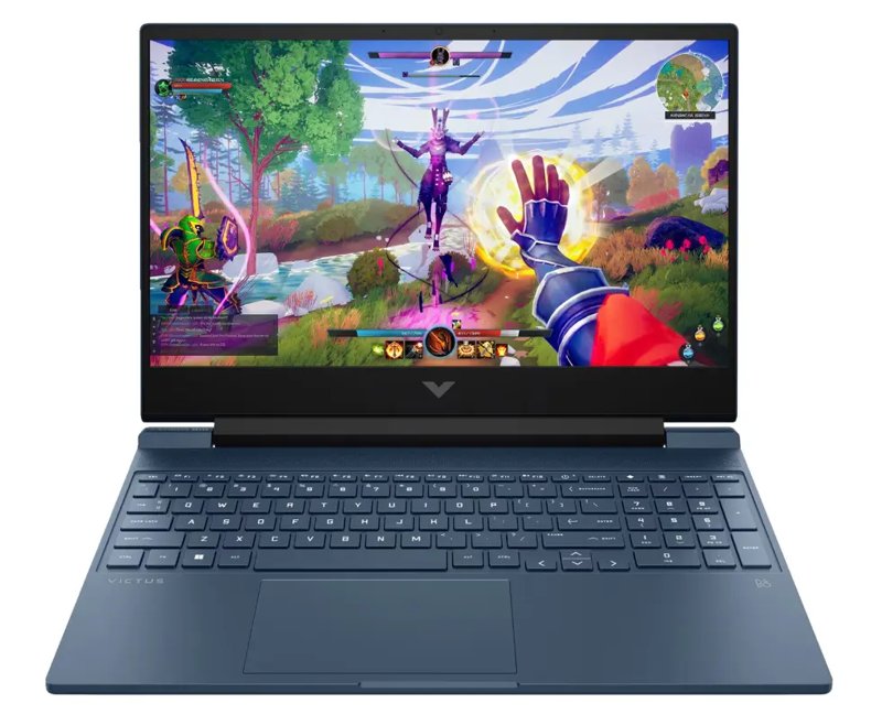 HP Victus 16-d0224TX Gaming Laptop 11th Gen Intel Core i5-11400H 16GB RAM 512GB PCIe NVMe TLC M.2 SSD 16.1" FHD Display 4GB GDDR6 NVIDIA GeForce RTX 3050 Ti Laptop GPU Audio by B&O HP Wide Vision 720p HD Camera Windows 11 Home Steel Blue 1 Year Dealership Warranty