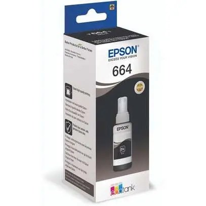 Epson T6641 Black Ink Bottle 70ml