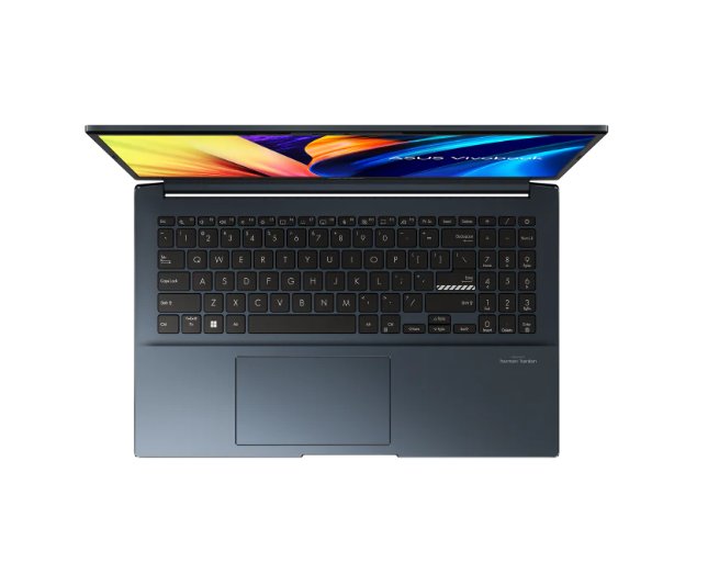 ASUS Vivobook Pro 15 OLED k6500 15.6" 2.8K 120Hz Display 12th Gen Intel Core i7-12650H 2.3GHz 16GB LPDDR5 RAM 512GB M.2 NVMe PCIe 3.0 SSD 4GB NVIDIA GeForce GTX 1650 Max Q 1080p FHD Camera With Privacy Shutter Windows 11
