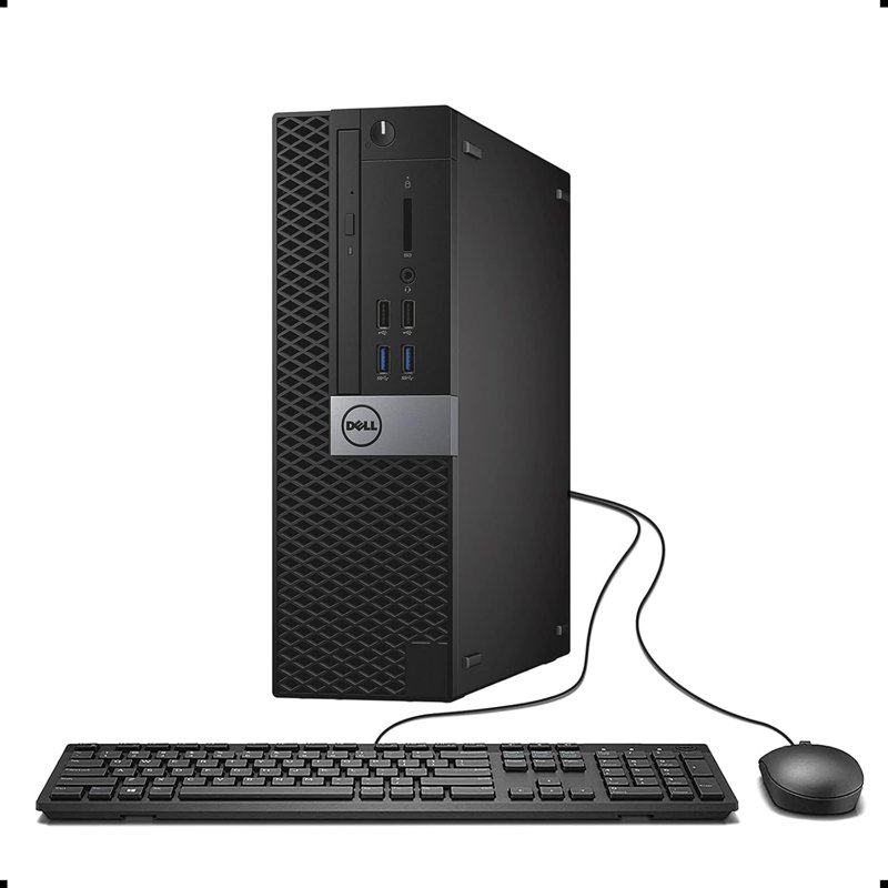 Dell Optiplex 7040 Desktop 6th Gen Intel Core i5-6500 Quad-Core 8GB RAM 320GB HDD CPU Plus Keyboard & Mouse Ex UK 3 Months Warranty