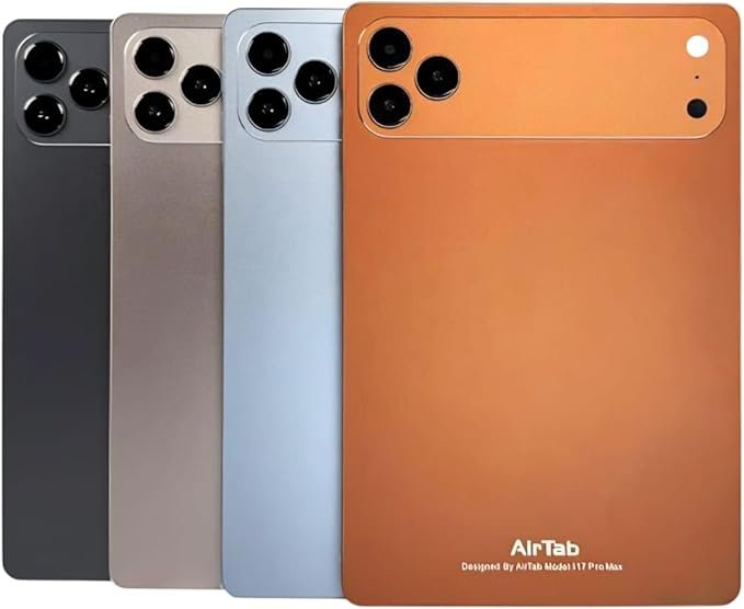 AirTab i17 Pro Max 5G Tablet 10.1" FHD Incell Display MTK6991 ARM Processor 24GB RAM 1TB ROM 13MP + 30MP Camera Bluetooth Keyboard 10000mAh Battery