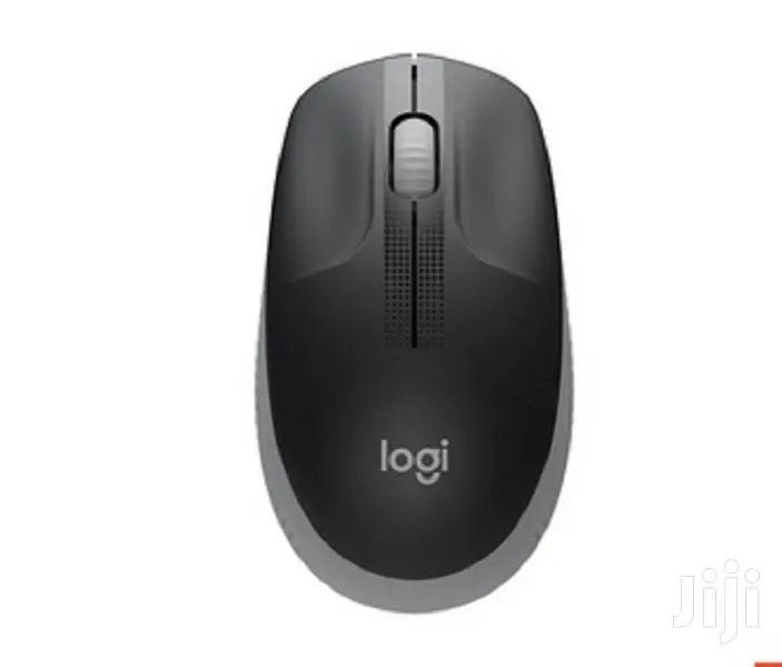 Logitech M191 Full Size Wireless Mouse Blue Mid-Grey