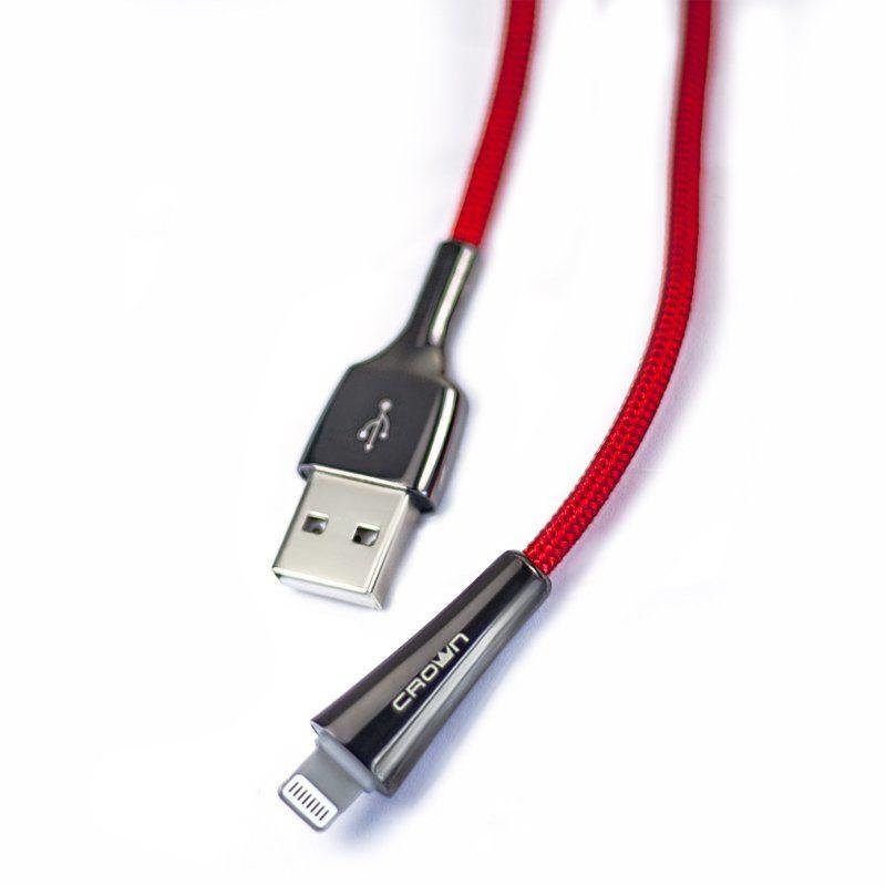 Crown Micro Lightning USB Cable LED Light CMCU-011L