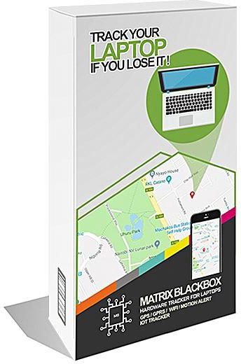 Matrix Blackbox Hardware Tracker for Laptops GPS GPRS Motion Alert IOT Tracker