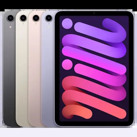 iPad Mini 6th Gen 64GB 4GB RAM 8.3" Liquid Retina IPS LCD 12MP Camera Apple A15 Bionic iPadOS 15 Apple iPad mini (2021) Wi-Fi + Cellular