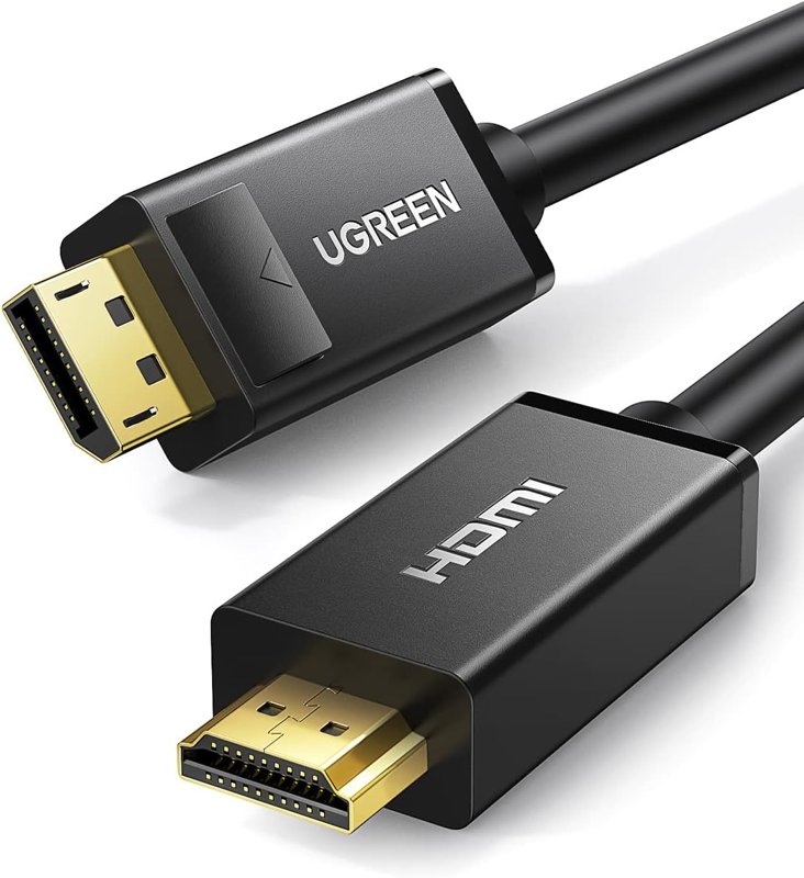UGREEN 4K DisplayPort Male To HDMI Cable 2M