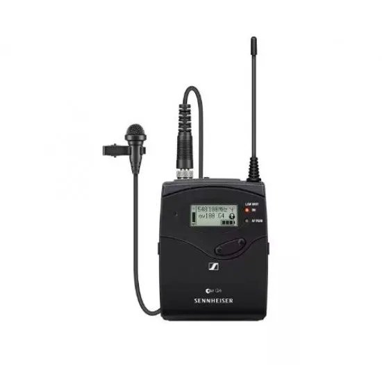 Sennheiser Camera-Mount Wireless Omni Lavalier Lapel Microphone System