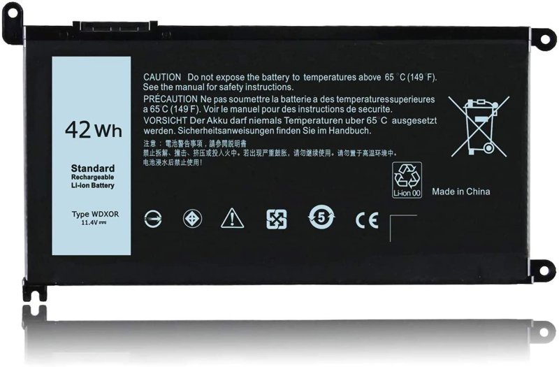 Dell Inspiron 15 WDX0R Battery Replacement for Dell Inspiron 15 5567 5568 7560 5567 7579 7573 Inspiron 13 5368 5378 7368 7378 17 5765 5767 5770