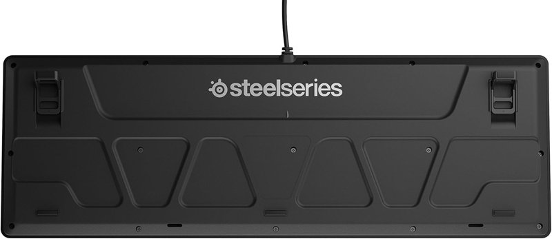 SteelSeries Apex 100 Gaming Keyboard Tactile & Silent Blue LED Backlit Splash-Resistant Media Controls