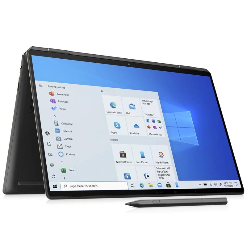 HP Spectre 16-f0013dx x360 11th Gen Intel Core i7-11390H 16GB RAM 512GB SSD Plus 32 PCIe NVMe TLC M.2 SSD 16" 3K+ Touchscreen Display HP True Vision 5MP IR Camera with Camera Shutter Audio by Bang & Olufsen Quad speakers Windows 11 Home 1 Year Dealership Warranty