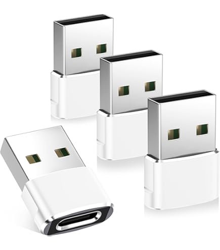 USB-A 3.0 Male to USB-C 3.1 Female Connector Adapter