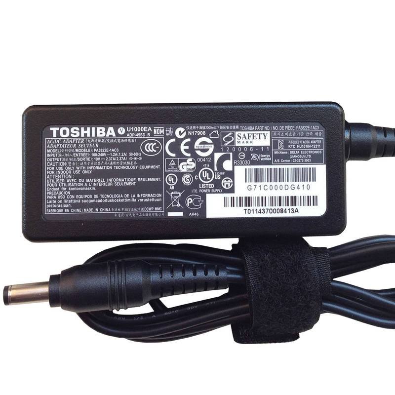Toshiba 19v 2.37a Replacement charger