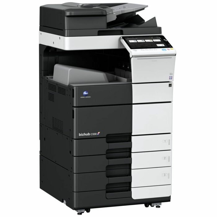 Konica Minolta Bizhub C558 (Up to 55 ppm (A4, color/B&W))  Photocopier Multifunction Color Printer