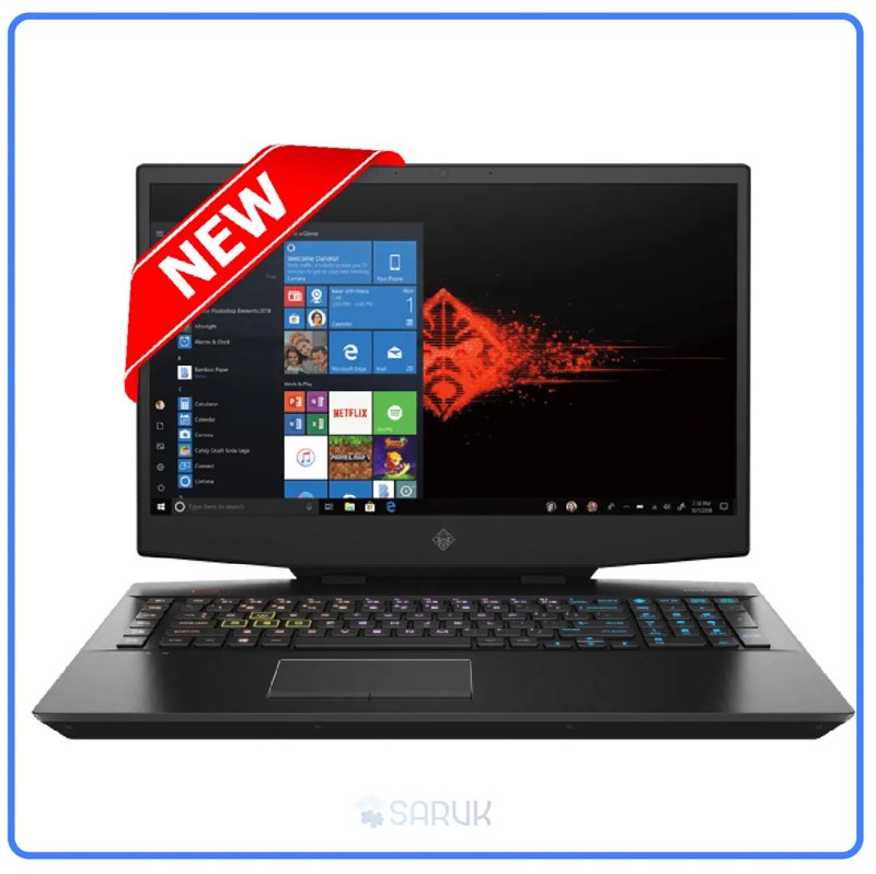 HP OMEN Laptop - 17-cb1009tx Gaming PC 10th Gen Intel Core i7-10750H up to 5GHz 17.3" FHD 144Hz IPS Anti-glare Display 16GB DDR4 SDRAM 512GB PCIe NVMe TLC M.2 SSD 2070 RTX 8GB GDDR6 1 Year Dealership Warranty
