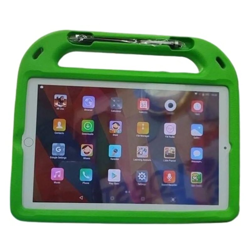 ElimuTab ET03 Max 64GB ROM 4GB RAM 10.1" IPS LCD Display Android 13 5MP + 8MP Camera 5000mAh Battery Kids Tablet With Puffed Case