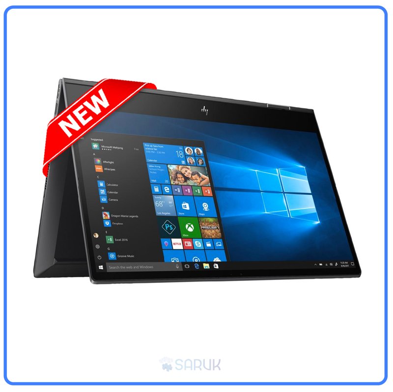 HP ENVY x360 Convertible 15-dr1076nr 10th Gen Intel Core i7-10510U up to 4.9GHz 12GB DDR4-2666 SDRAM 256GB PCIe NVMe SSD Storage 15.6" FHD IPS anti-glare WLED-backlit Touchscreen Display Intel UHD Graphics HP Wide Vision HD Camera Audio by Bang & Olufsen 1 Windows 10 Home 1 Year EA Warranty