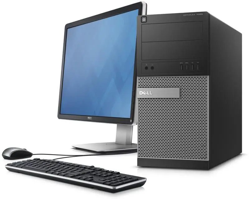 Dell Optiplex 9010 Tower Core i5 3.2GHz 4GB RAM 320GB HDD DVD-RW FreeDOS 18.5 Inch Monitor Optical Drive Keyboard Mouse Desktop Computer 6 Months Warranty