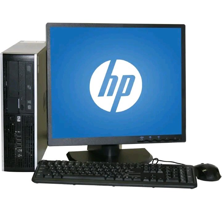 (FREE MOUSE PAD) HP Complete Desktop Computer Set | Intel Core 2 Duo 4GB RAM 500GB HDD 17 Inch Monitor Keyboard Mouse Windows 11 MS Office Ready to Use Full Desktop Package Free Mouse Pad Kenya