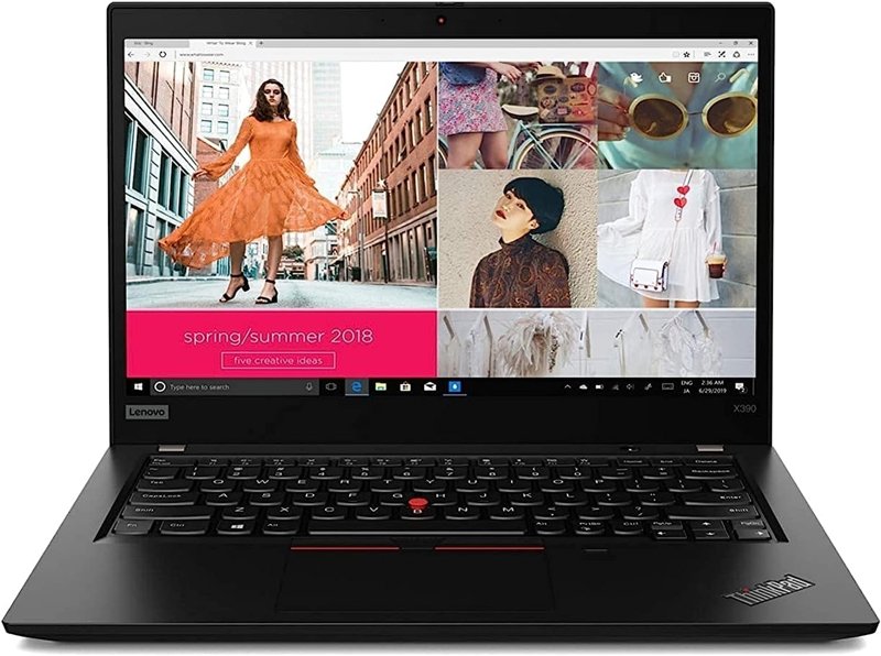 Lenovo ThinkPad X390 Yoga 8th Gen Intel Core i7-8350U 16GB RAM 256GB SSD 13.3" UHD TouchScreen Display Bluetooth Webcam WiFi Intel Iris Xe Graphics Windows 10 Pro Ex Uk 6 Months Warranty