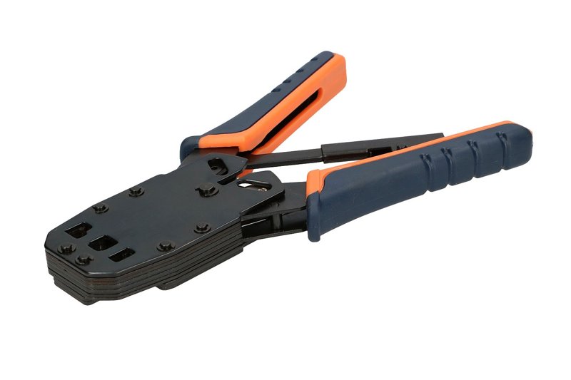 Extralink 4P 6P 8P Crimp Tool with Ratchet