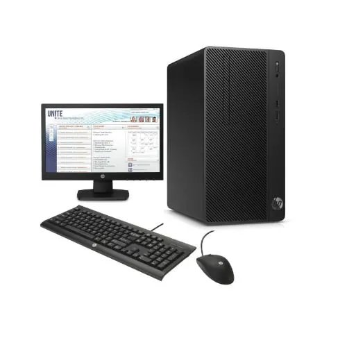 Hp 290 G2-8th Gen Microtower Desktop Intel Core i7-8500 8GB RAM DDR4 1000GB(1TB) HDD DVDrw Wifi Free Dos Keyboard Mouse Plus 19 TFT 1 Year Warranty