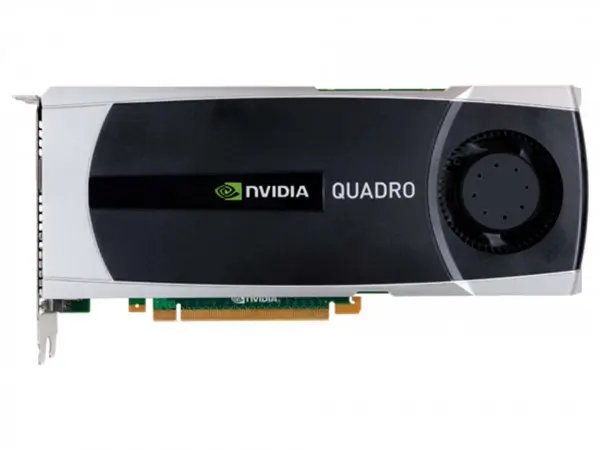 HP Nvidia Quadro 5000 2.5GB GDDR5 PCIe 1xDVI 2xDP Workstation Graphics Card