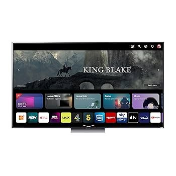 LG 75 Inch QNED TV Series WebOS Smart AI ThinQ Magic Remote HDR10 4k Smart TV 75QNED80