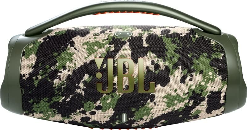 JBL BoomBox 3 Portable Speaker IP67 Dust & Waterproof 24Hrs Music Playtime (Jungle Green)