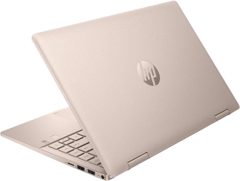 HP Pavilion 14-ek0054nia x360 2-in-1 Laptop 12th Gen Intel Core i7-1255U 16GB DDR4-3200 MHz RAM 1TB PCIe NVMe M.2 SSD 14" FHD Touchscreen Display Audio by B&O Dual Speakers HP Audio Boost HP Wide Vision 720p HD Camera Windows 11 1 Year Manufacturer Warranty - Pink