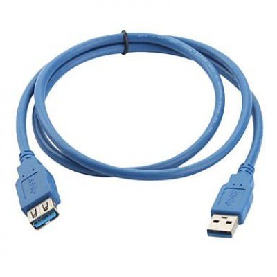 Vcom USB 3.0 Type A Male to Type A Female Extension Cable Blue 3M