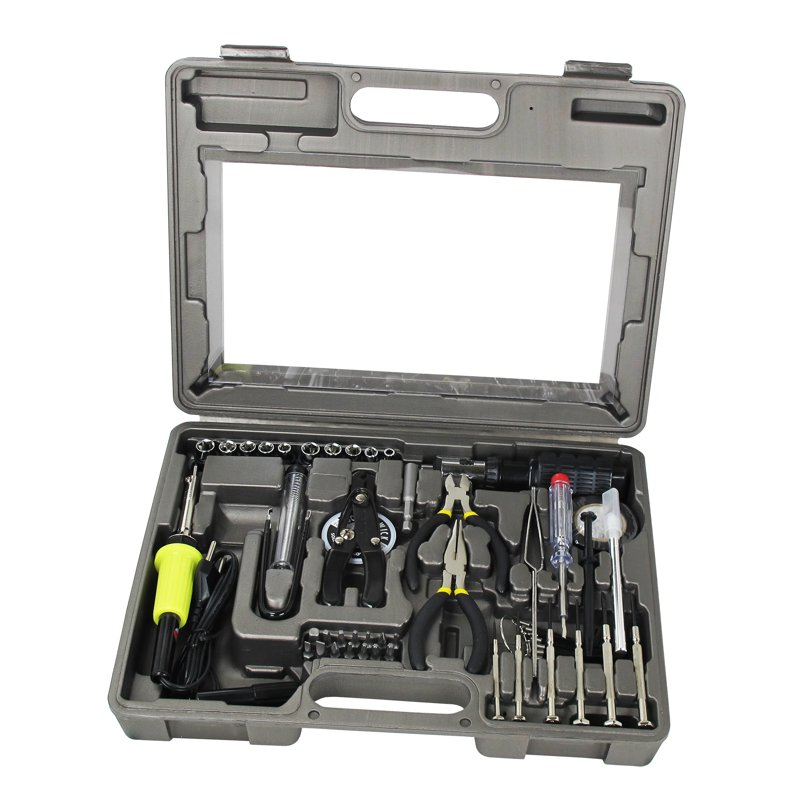S-Tek 56 Piece Universal Computer Tool Kit Networking Repair Tool-Kit