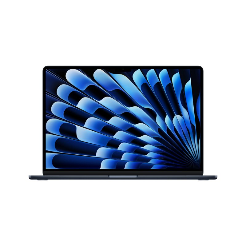 Apple MacBook Air M4 Apple M4 15.3" Liquid Retina Display 16GB Unified Memory 256GB SSD Storage 12MP Center Stage Camera 1080p HD Video Recording Backlit Magic Keyboard Touch ID Apple 2025 MacBook Air