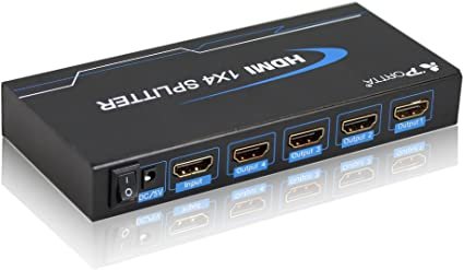 Generic HDMI 4 Port 1080P v1.3 HDTV 3D HD Audio Splitter