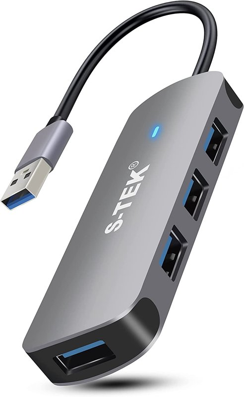 S-TEK Type-C 3.0 4-Port Hub