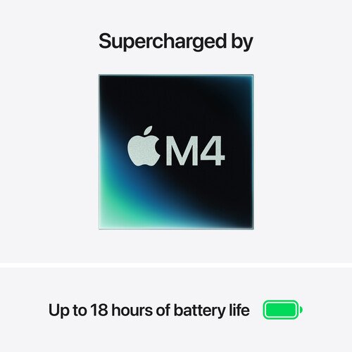 Apple MacBook Air M4 Apple M4 10-Core Chip 13.6" Laptop with Apple Intelligence 13.6" Liquid Retina Display 16GB Unified Memory 256GB SSD Storage 8-Core GPU 16-Core Neural Engine 12MP Center Stage Camera Touch ID Apple 2025 MacBook Air A3240