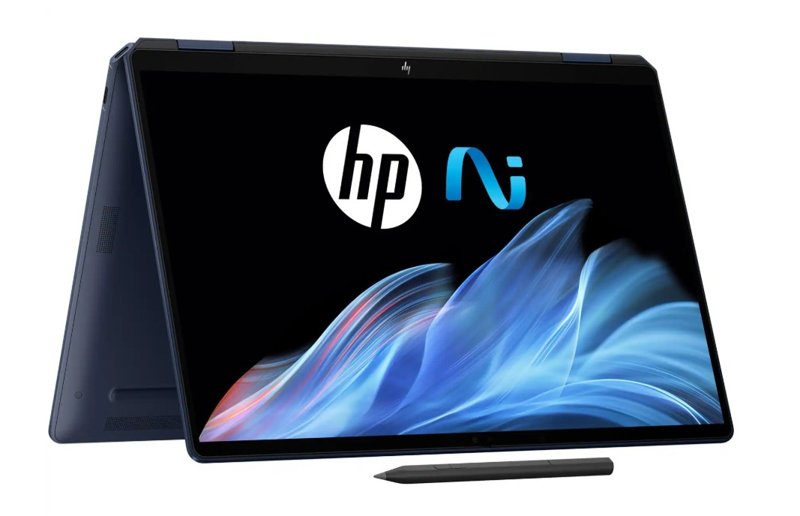 HP OmniBook Ultra Flip 14fh0xxx Next Gen AI Laptop Intel Core Ultra 7 258V Up to 4.8GHz 32GB LPDDR5x RAM 1TB PCIe NVMe M.2 SSD 14" OLED Corning Gorilla Glass 5 Touchscreen Display Intel Arc Graphics 9MP IR AI Camera Windows 11 Home Poly Studio with Dual Speakers