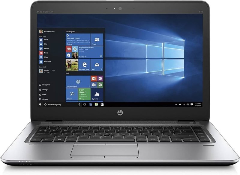 HP Elitebook 840 G1 4th Generation i7-4600U 2.3 GHz 4GB DDR3 RAM 500GB HDD 14" LED Display Certified Ex Uk 6 Months Warranty