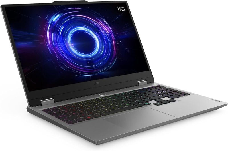 Lenovo LOQ 15IRX10 Gaming Laptop 13th Gen Intel i7-13650HX 24GB DDR5 RAM 1TB SSD 15.6" FHD IPS 144Hz Display 8GB GDDR6 NVIDIA GeForce RTX 5050 Windows 11 Home 1 Year Manufacturer Warranty