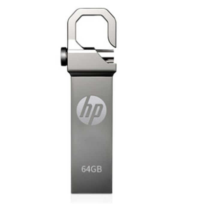 HP v250w 64GB Metallic Flash Drive USB 2.0