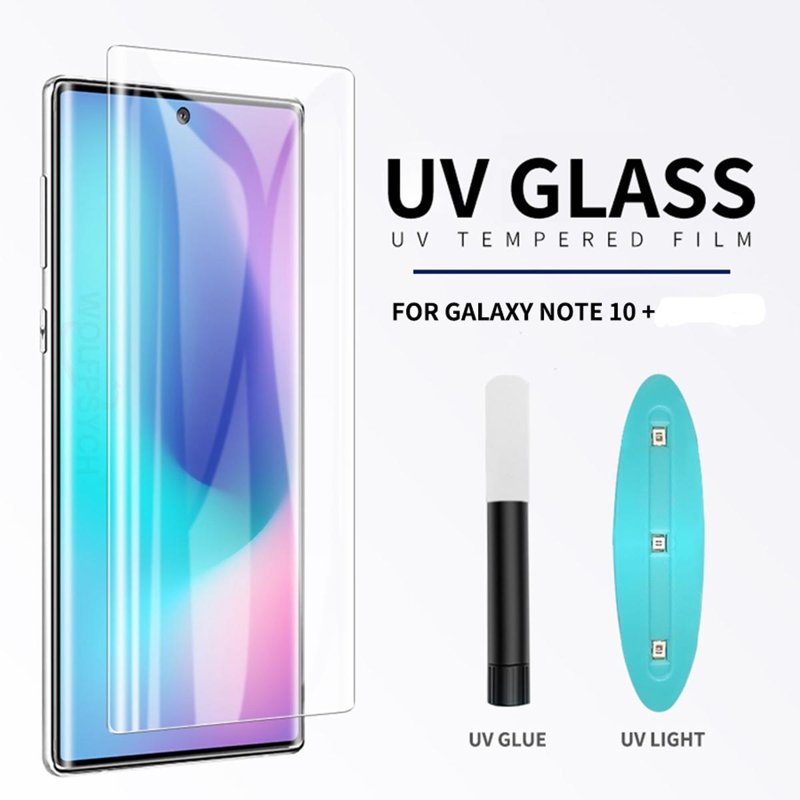 Samsung Note 10 Plus UV Glue NANO Liquid Tempered Glass Screen Protector