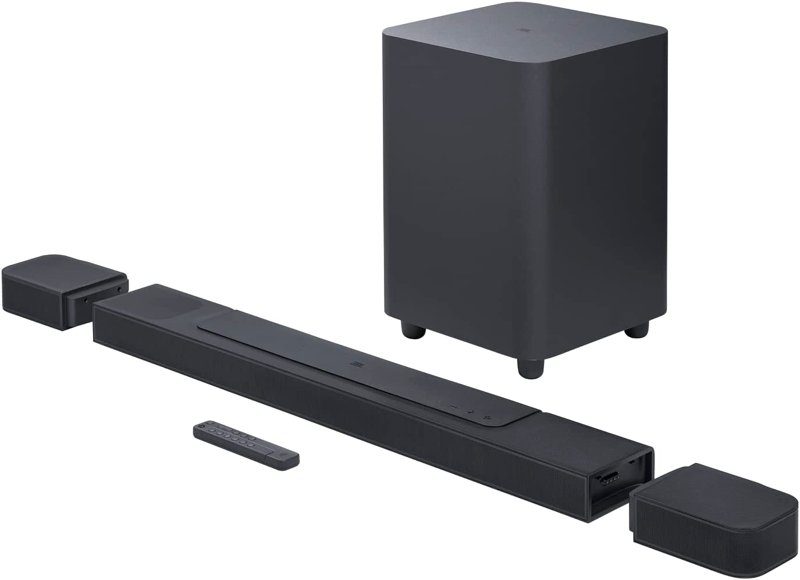 JBL Bar 1000 7.1.4 Channel Soundbar with Detachable Surround Speakers 