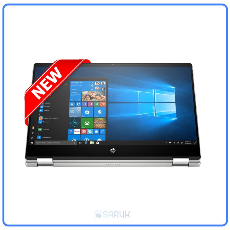 HP Pavilion x360 2-in-1 Laptop 15-dq1071cl 10th Gen Intel Core i5-10210U 8GB RAM 512GB SSDÂ 15.6" HD Touchscreen Bluetooth Webcam WiFi Windows 10 Home Silver 1 Year Dealership Warranty