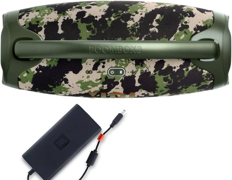 JBL BoomBox 3 Portable Speaker IP67 Dust & Waterproof 24Hrs Music Playtime (Jungle Green)